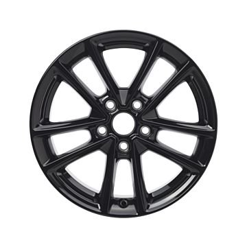 Ford Focus (04/2018 - ..) lichtmetalen velg 16" 5 x 2-spaaks design, Absolute Black