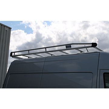 Hyundai H350 aluminium dakdrager, 5 meter, versterkt