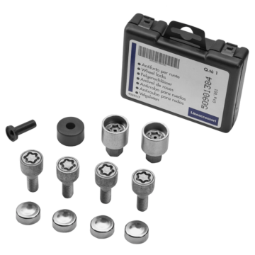 Fiat Punto afsluitbare bouten voor lichtmetalen velgen