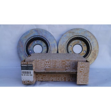 Dacia Logan 2004 - 2013 / Sandero 2008 - 2012 geventileerde schijfremmen set voor