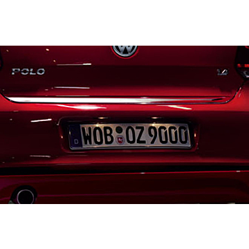 Volkswagen Polo 2009 - 2017 sierlijst achterklep chroom