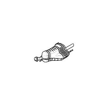 Opel Astra G hatchback exhaust 1.7 CDTi diesel engines