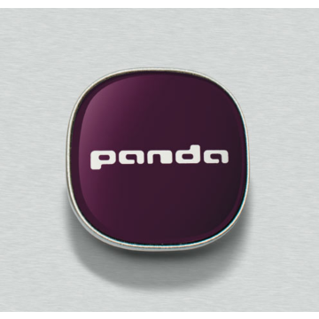 Fiat Panda 2011 - .. naafkappenset in violet kleur