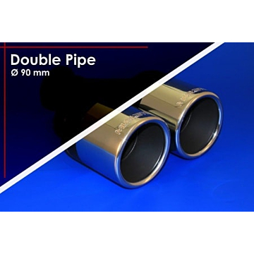 Musketier Peugeot 4008 sport exhaust left/right, 2xØ90 mm duplex