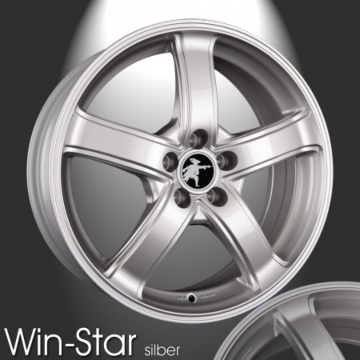 Musketier Citroën C4 Aircross lichtmetalen velg Win-Star 7x16 zilver
