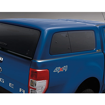 Ford Ranger (11/2011 - 01/2019) hard top met zijruiten (Niet voor Wildtrack)