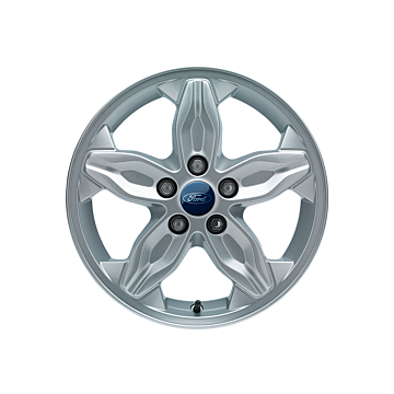 Ford Tourneo Connect / Transit Connect (10/2013 - 03/2024) lichtmetalen velg 16" 5-spaaks design, zilver