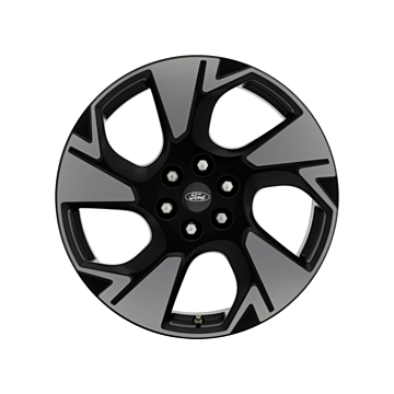 Ford Transit Custom (09/2023 - ..) lichtmetalen velg 5-spaaks design, Asphalt Matt Black