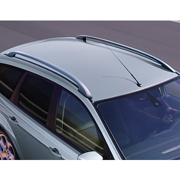 Ford Focus (01/2008 - 12/2010) wagon dakrails zilver