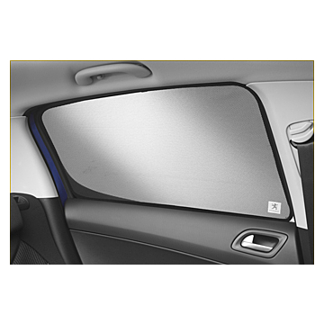 Peugeot 308 (2007 - 2013) zonneschermen achterportieren 5-drs & SW