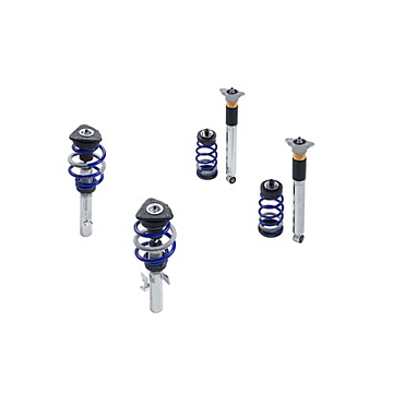 Ford Focus (09/2014 - 03/2018) ST schroefset rvs met gepoedercoate veren in Ford Performance blue