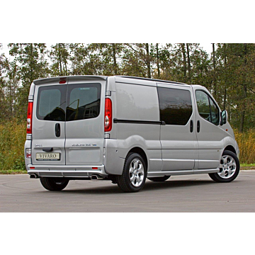 Renault Trafic 2001 - 2021 achterdeuren spoiler