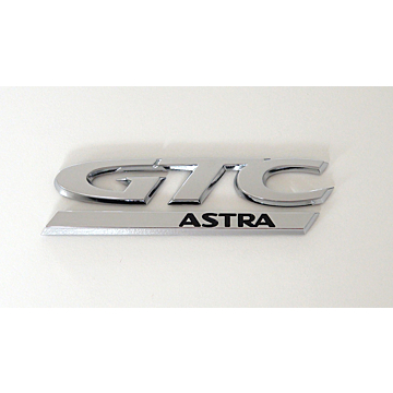 Opel Astra J GTC logo + badge