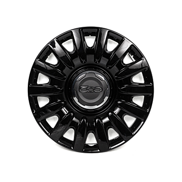 Fiat 500L wieldop zwart 16"
