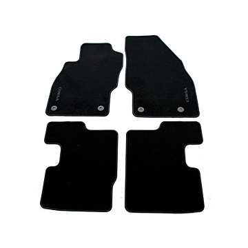 Opel Corsa E floor mats black