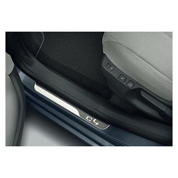 Citroën C4 (2010 - 2018) instaplijsten carbon / RVS look