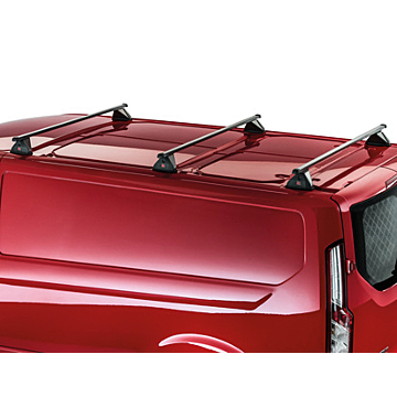 Ford Tourneo Custom / Transit Custom (08/2012 - 09/2015) dakdrager midden zilver