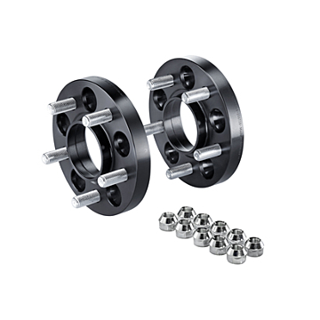 Ford Focus (04/2018 - ..) / Puma (10/2019 - ..) Eibach Pro-Spacer Kit spoorverbreders System 4, zwart geanodiseerd 18 mm