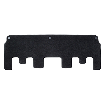 Ford Tourneo Custom (02/2014 - 09/2023) vloermatten achter naaldvilt, zwart