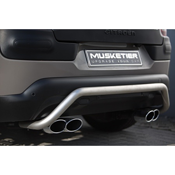 Musketier Citroën C4 Cactus bullbar achter Ø48 mm, rvs titanium-look