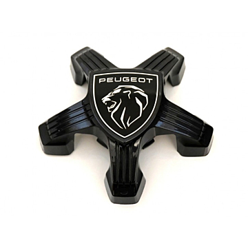 Peugeot naafkap Black Orbitale