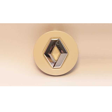 Renault Captur naafkap Ivory