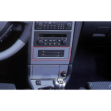 Opel CD-storage for 4 cd's in Gun Metal Grey