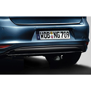 Volkswagen Golf 7 rear bumper spoiler without visable double exhaust
