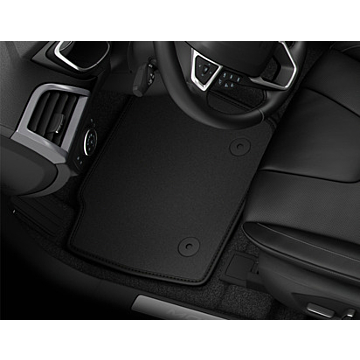 Ford Mondeo (09/2014 - ..) vloermatten, premium velours voor en achter, zwart