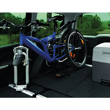 Ford Galaxy / S-MAX (03/2010 - 04/2015) / Transit Custom (08/2012 - 09/2023) fietsdrager in interieur