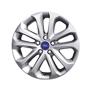 Ford lichtmetalen velg 17" 5x2-spaaks design, zilver