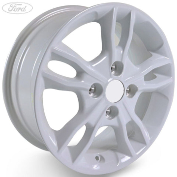 Ford Fiesta (07/2017 - 2023) 15" lichtmetalen velg 5X2 spaaks Frozen White