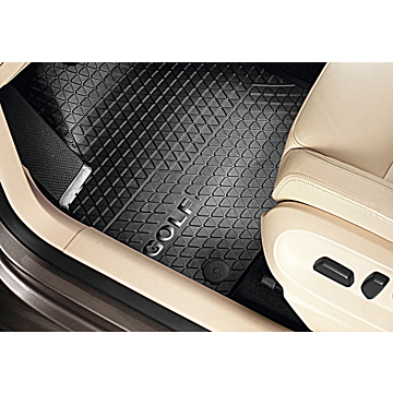 Volkswagen Golf 5 Plus en Golf 6 Plus all-weather vloermatten voor (drukknop-bevestiging)