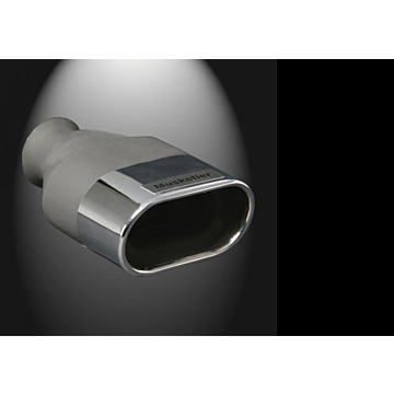 Musketier Peugeot 208 (2012 - 2019) duplex rvs einddemper 1x135x75 mm
