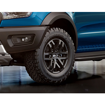 Ford Ranger (02/2019 - 11/2022) Raptor lichtmetalen velg 17" 6 X 2-spaaks design, Dyno Grey