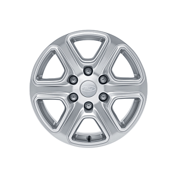 Ford Ranger (11/2011 - 08/2015) lichtmetalen velg 17" 6-spaaks design, zilver
