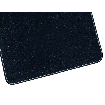 Ford Ka (09/2008 - 05/2016) vloermatten, premium velours achter, zwart zonder logo
