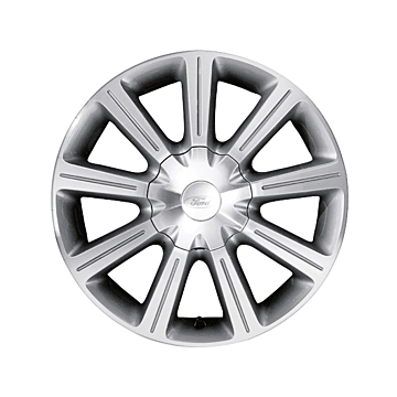 Ford lichtmetalen velg 17" 9-spaaks design, gepolijst antraciet