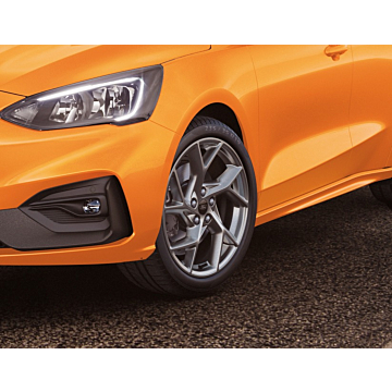Ford Focus (04/2018 - ..) lichtmetalen velg 18" 5 X 2-spaaks Y design, Dark Sparkle