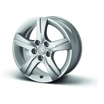 Peugeot lichtmetalen velgen Type 02 16" 5-gats set