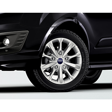 Ford Transit Custom (08/2012 - 09/2023) lichtmetalen velg 18" 10-spaaks design, silver