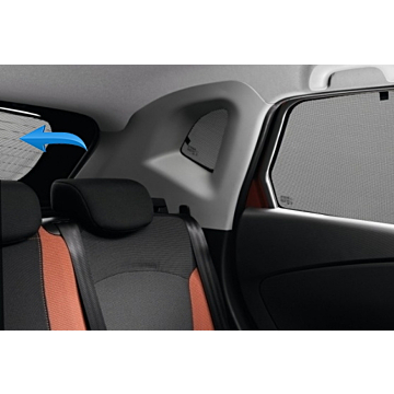 Renault Captur zonnescherm achterruit