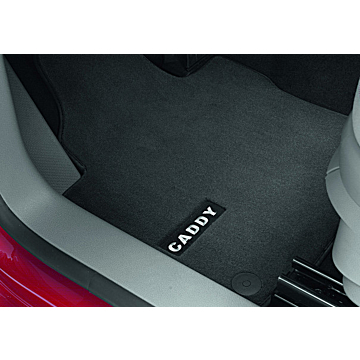 Volkswagen Caddy 2011 - 2015 vloermatten velours, achter