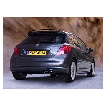 Peugeot 207 RC exhaust