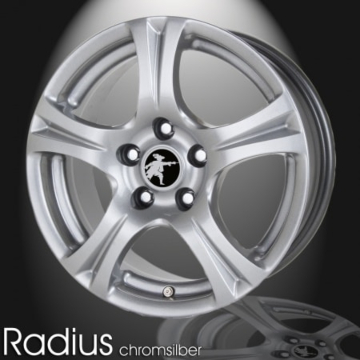 Musketier Peugeot 407 alloy wheel Radius 7Jx16 silver