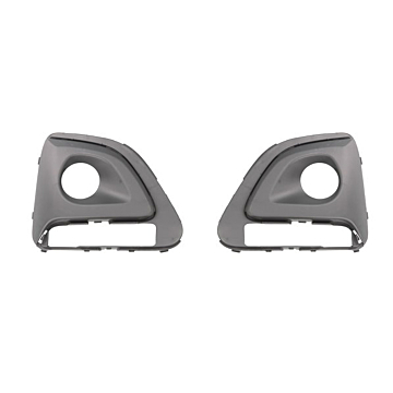 Peugeot 108 mistlamprooster rechts voor chromen sierlijsten