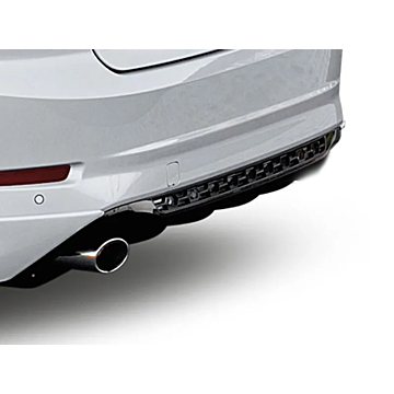 Ford Mondeo (09/2010 - 08/2014) achterbumperdiffuser glimmend zwart