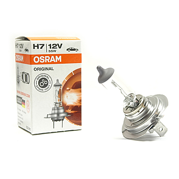 Osram H7 halogen bulb clear 64210L PX26d 55 Watt Long Life