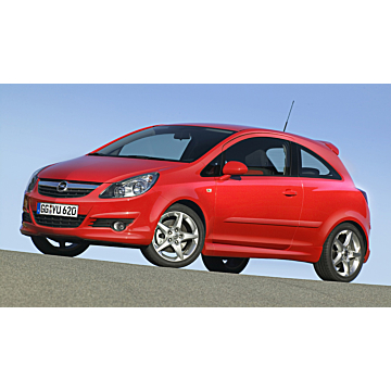Opel Corsa D 3-drs OPC-line / GSi pakket zonder sportdemper (2006 - 04/2011)