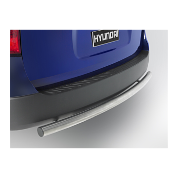 Hyundai H1 (2008 - 2015) achterbumper bescherming, chroom-look